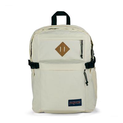 Beige JanSport Main Campus School Backpacks | IL_JS363