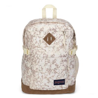 Beige JanSport SUEDE CAMPUS School Backpacks | IL_JS451