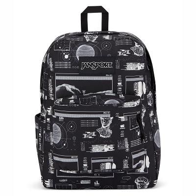 Black JanSport SuperBreak® Plus Laptop Backpacks | IL_JS088