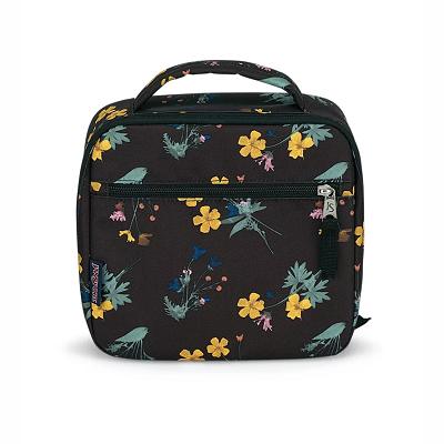 Black / Yellow JanSport LUNCH BREAK Lunch Bags | IL_JS221