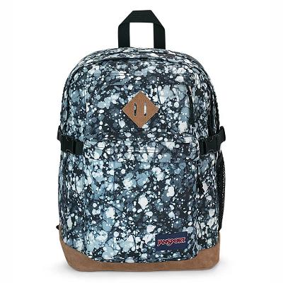 Blue / Black JanSport SUEDE CAMPUS School Backpacks | IL_JS433