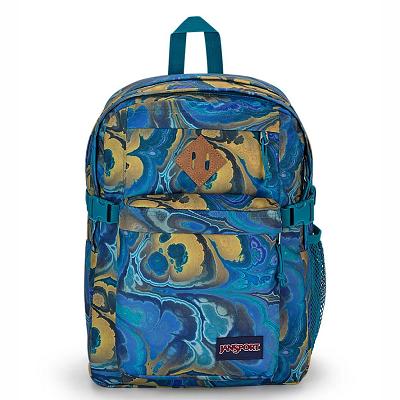 Blue JanSport Main Campus Laptop Backpacks | IL_JS238B