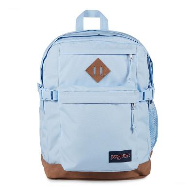 Blue JanSport SUEDE CAMPUS School Backpacks | IL_JS049