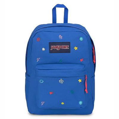 Blue JanSport SuperBreak® Plus Laptop Backpacks | IL_JS260