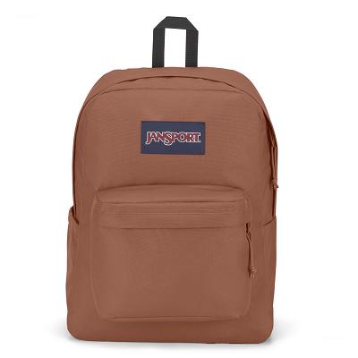 Brown JanSport SuperBreak® Plus Laptop Backpacks | IL_JS566