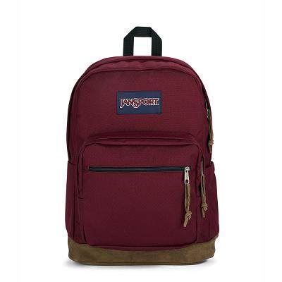 Burgundy JanSport Right Pack Laptop Backpacks | IL_JS417