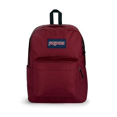 Burgundy JanSport SuperBreak® Plus School Backpacks | IL_JS273