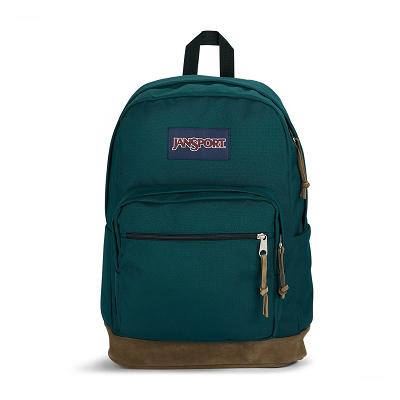 Deep Green JanSport Right Pack Laptop Backpacks | IL_JS015