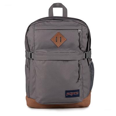 Deep Grey JanSport SUEDE CAMPUS Laptop Backpacks | IL_JS470