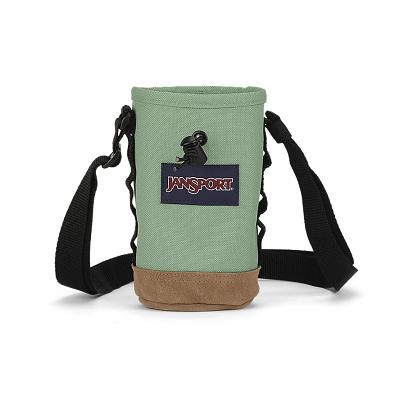 Green JanSport KITSACK Water Bottle Sling | IL_JS268