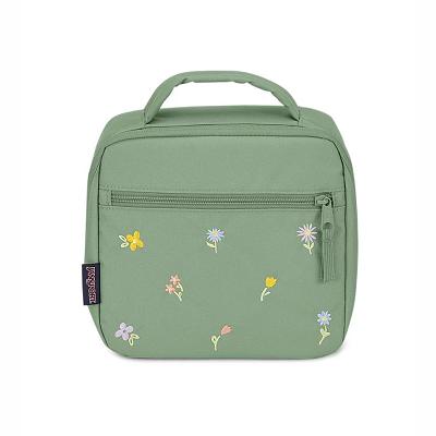 Green JanSport LUNCH BREAK Lunch Bags | IL_JS310