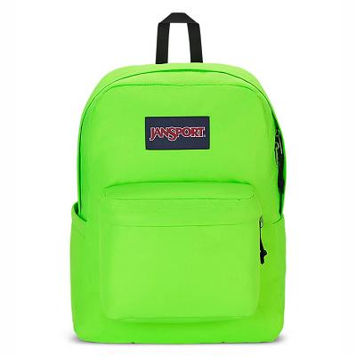 Green JanSport SuperBreak® Plus Laptop Backpacks | IL_JS14B