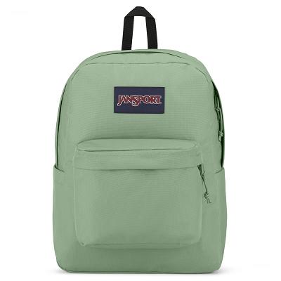 Green JanSport SuperBreak® Plus Laptop Backpacks | IL_JS224