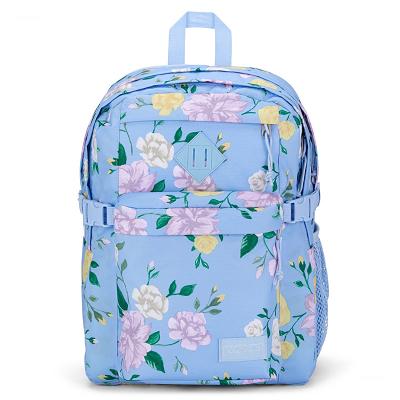 Light Blue JanSport Main Campus School Backpacks | IL_JS352