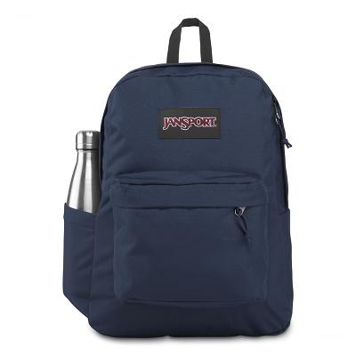 Navy JanSport SuperBreak® Plus School Backpacks | IL_JS589