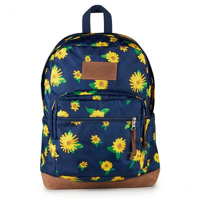 Navy / Yellow JanSport Right Pack Laptop Backpacks | IL_JS254