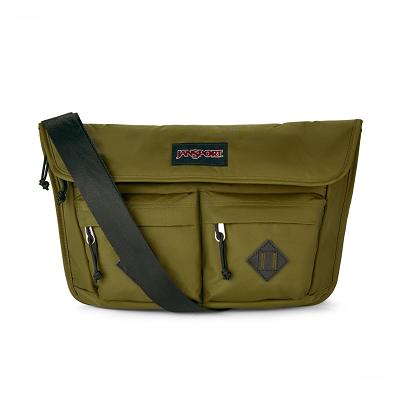 Olive JanSport Larimer Crossbody Bags | IL_JS587