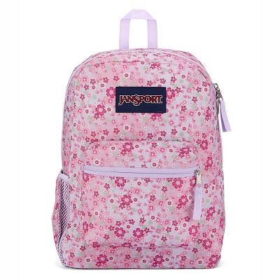 Pink JanSport CROSS TOWN School Backpacks | IL_JS307