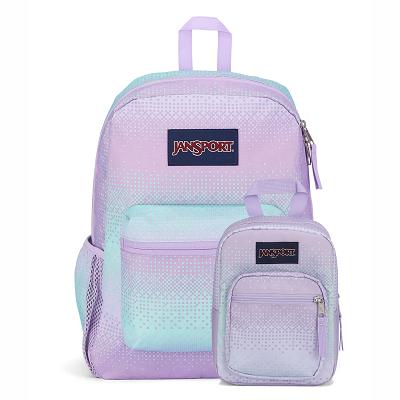 Purple JanSport CROSS TOWN + BIG BREAK School Backpacks | IL_JS097