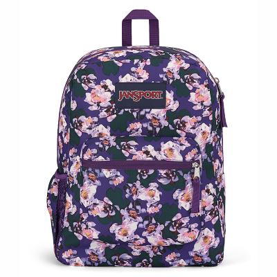 Purple JanSport CROSS TOWN School Backpacks | IL_JS257