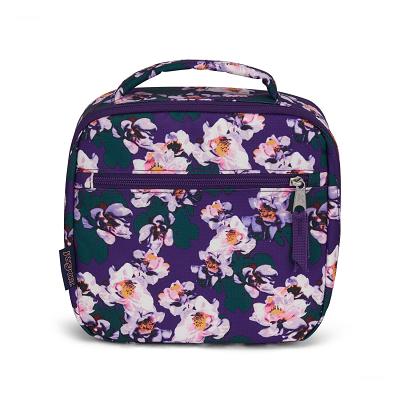 Purple JanSport LUNCH BREAK Lunch Bags | IL_JS236