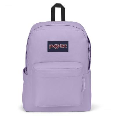 Purple JanSport SuperBreak® Plus Laptop Backpacks | IL_JS116