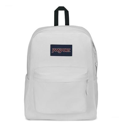 White JanSport SuperBreak® Plus Laptop Backpacks | IL_JS014