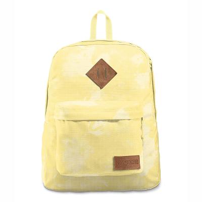 Yellow JanSport SUPERBREAK PLUS FX Laptop Backpacks | IL_JS397