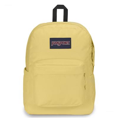 Yellow JanSport SuperBreak® Plus Laptop Backpacks | IL_JS028