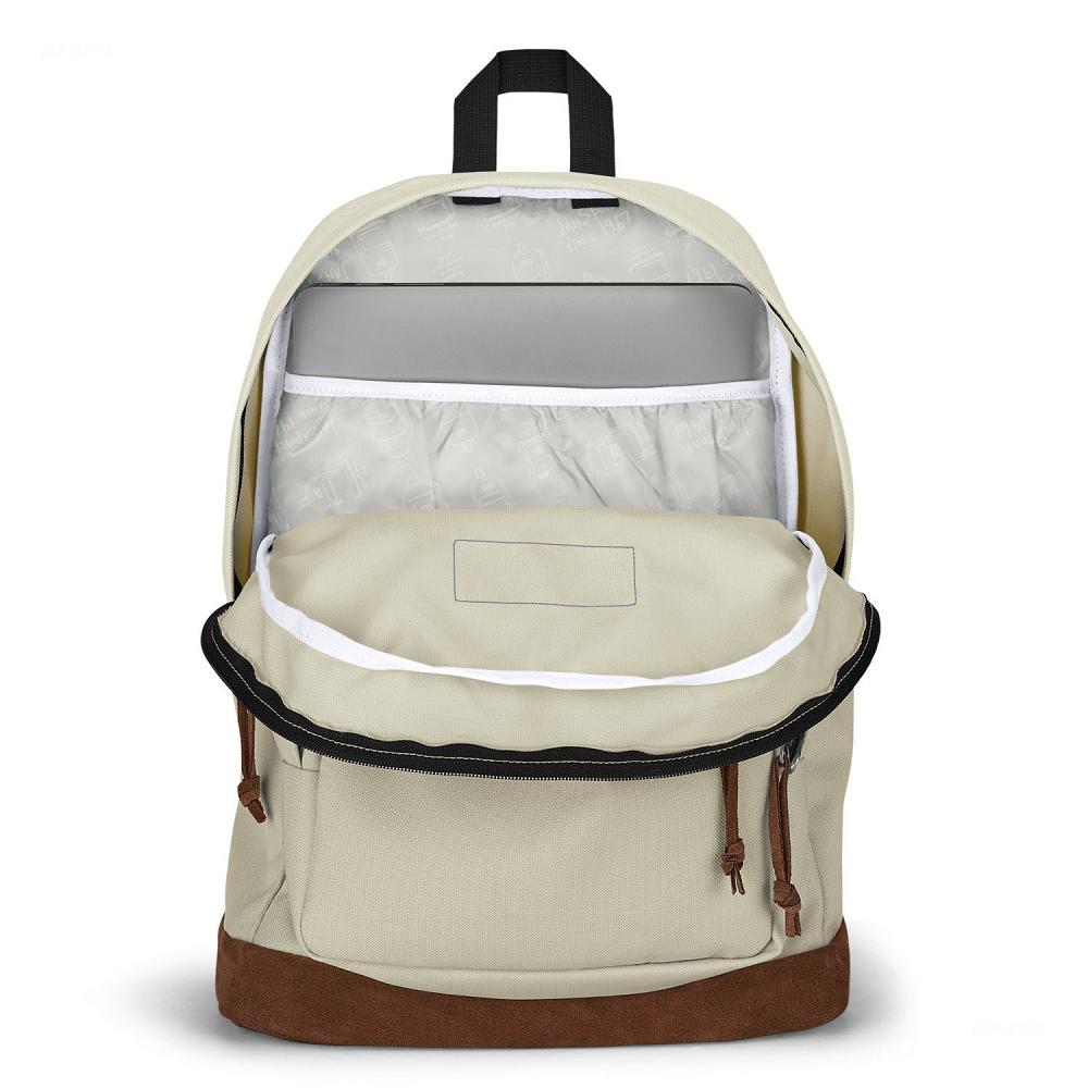 Beige JanSport Right Pack Laptop Backpacks | IL_JS107