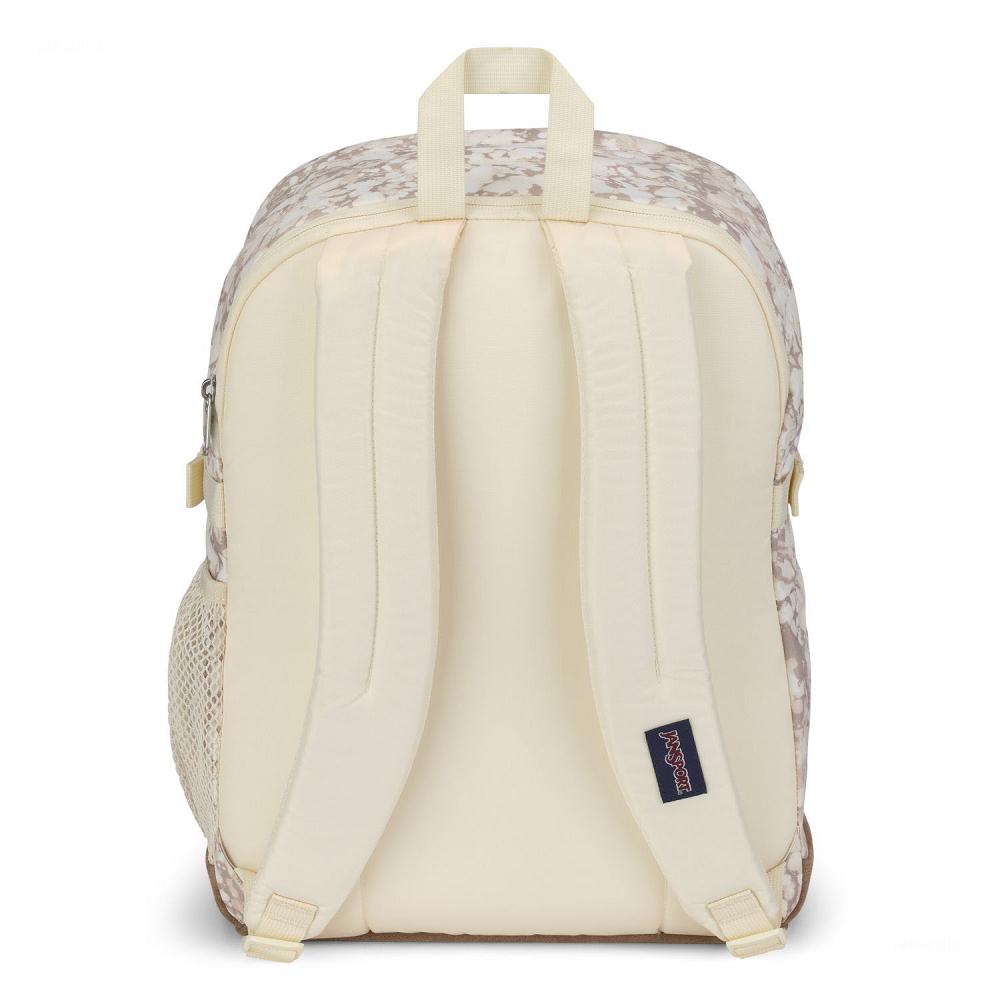 Beige JanSport SUEDE CAMPUS Laptop Backpacks | IL_JS542