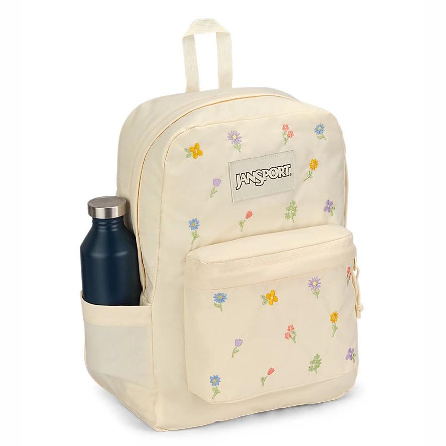 Beige JanSport SuperBreak® Plus Laptop Backpacks | IL_JS497