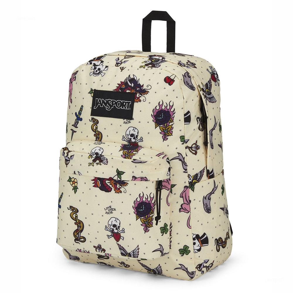 Beige JanSport SuperBreak® Plus School Backpacks | IL_JS168