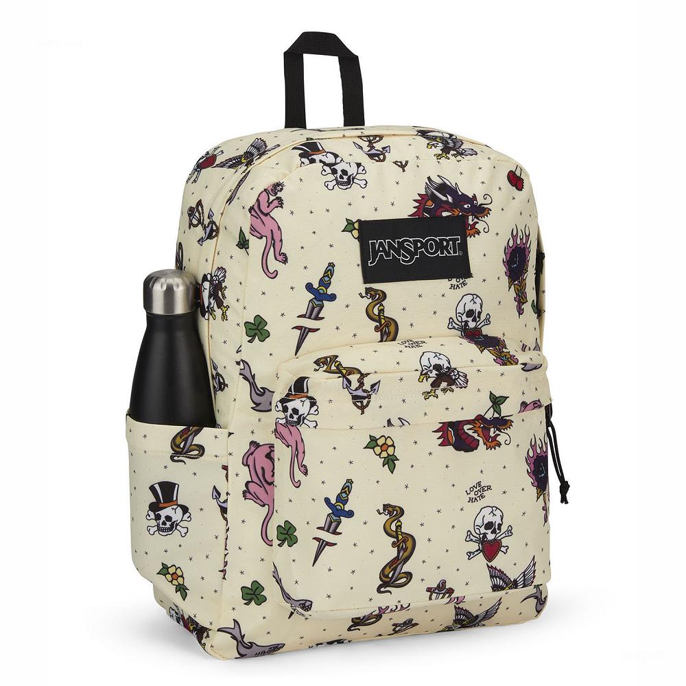 Beige JanSport SuperBreak® Plus School Backpacks | IL_JS168