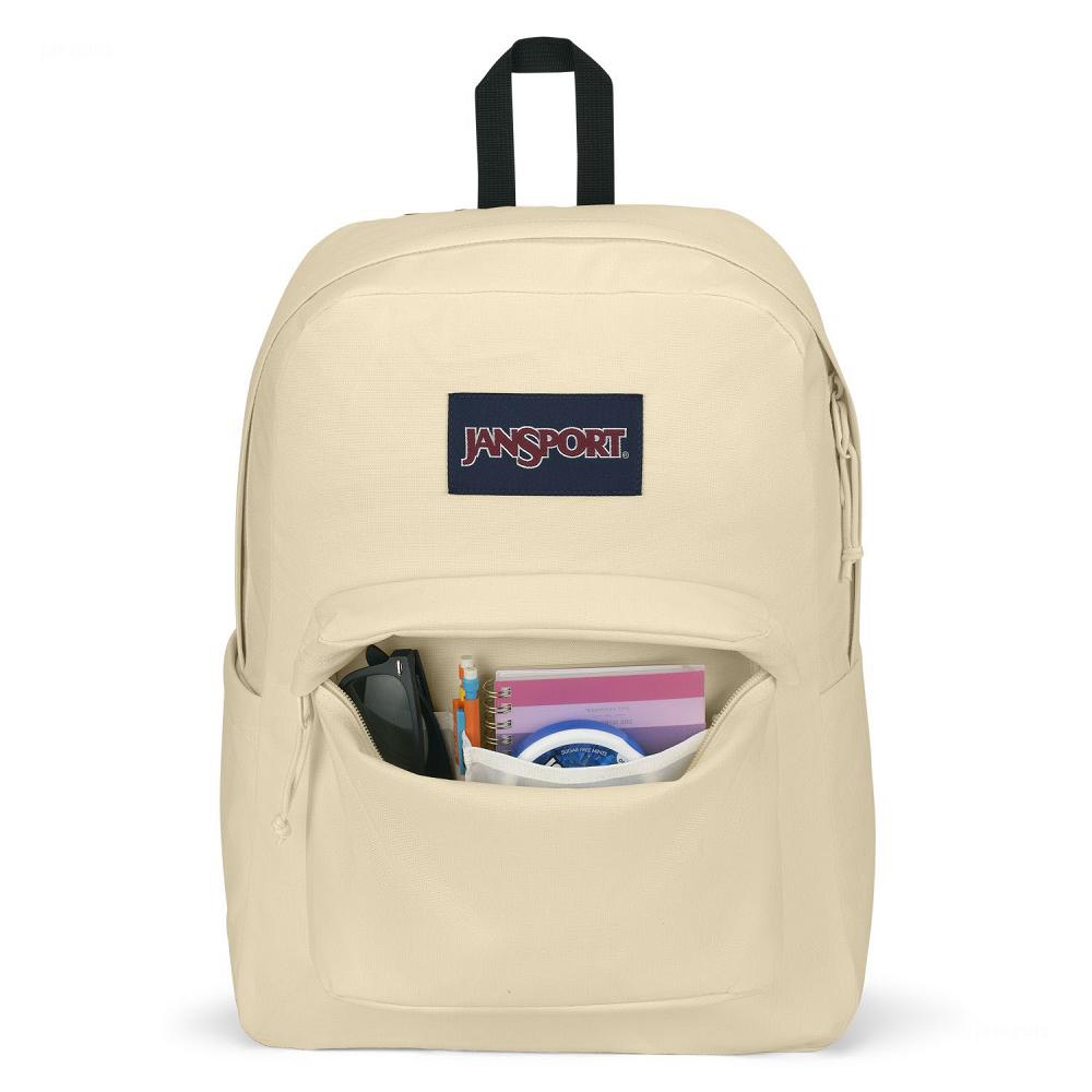 Beige JanSport SuperBreak® Plus School Backpacks | IL_JS553