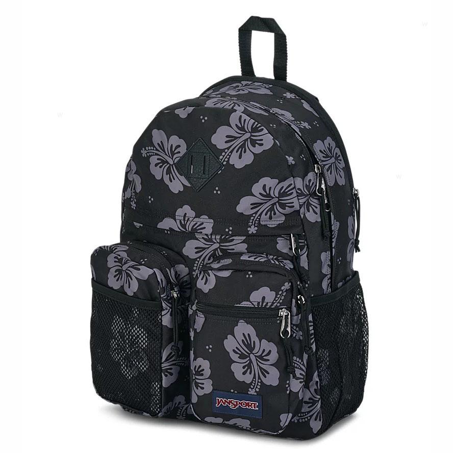 Black / Grey JanSport GRANBY School Backpacks | IL_JS052