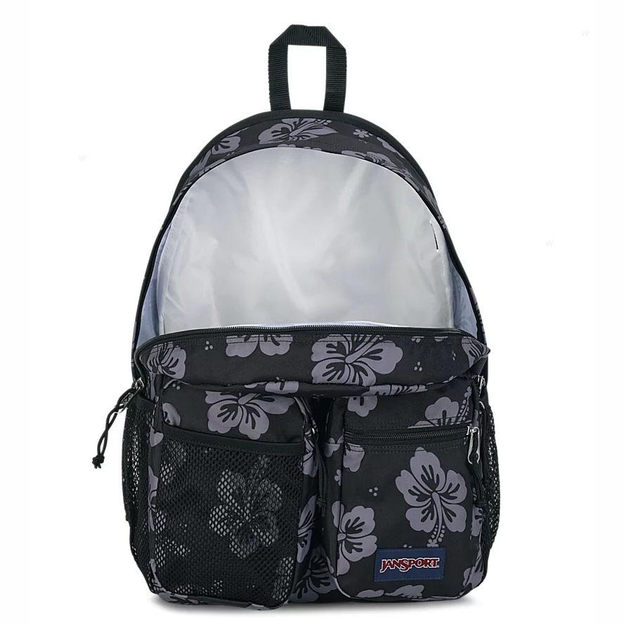 Black / Grey JanSport GRANBY School Backpacks | IL_JS052