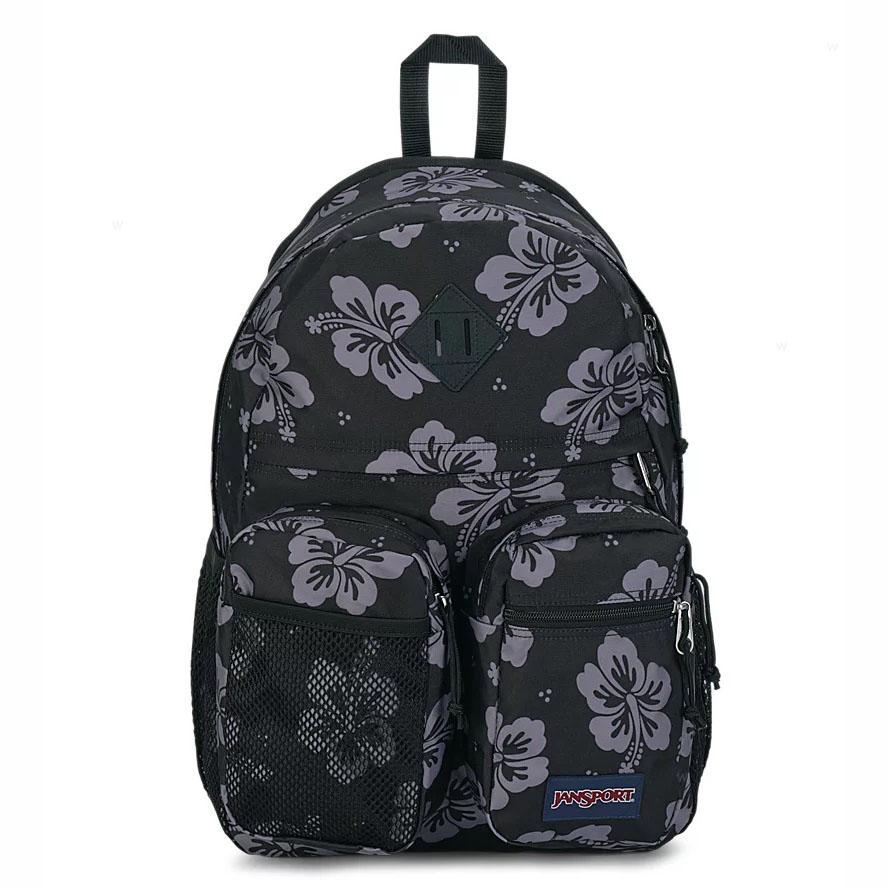 Black / Grey JanSport GRANBY School Backpacks | IL_JS052