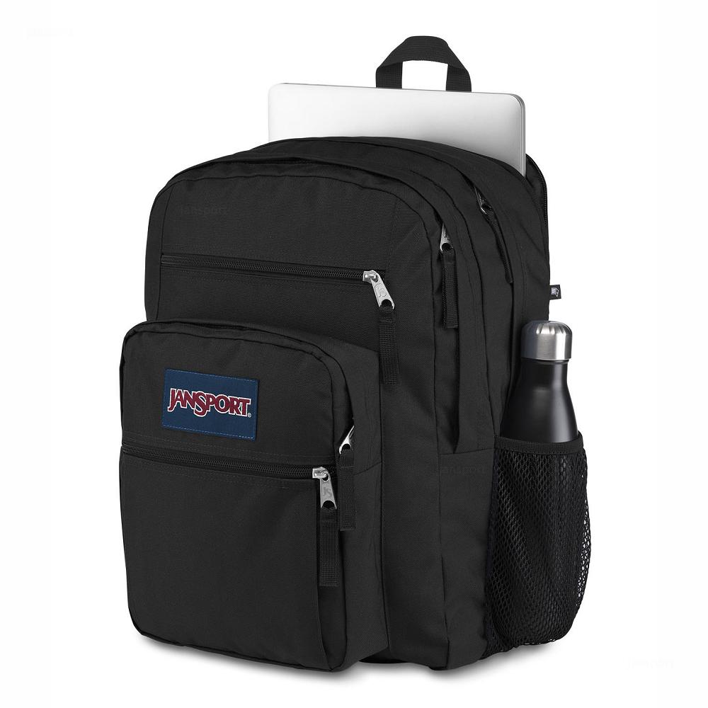 Black JanSport BIG STUDENT Laptop Backpacks | IL_JS574