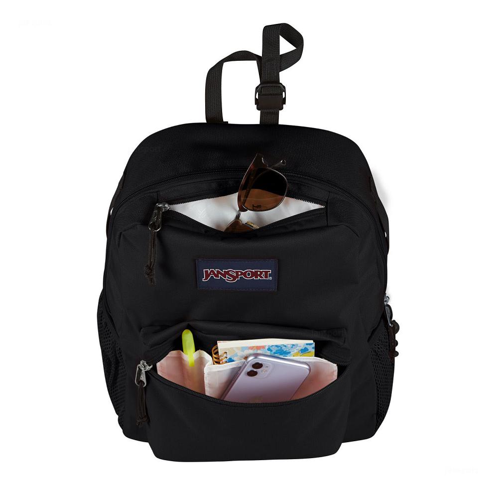 Black JanSport CENTRAL ADAPTIVE School Backpacks | IL_JS525