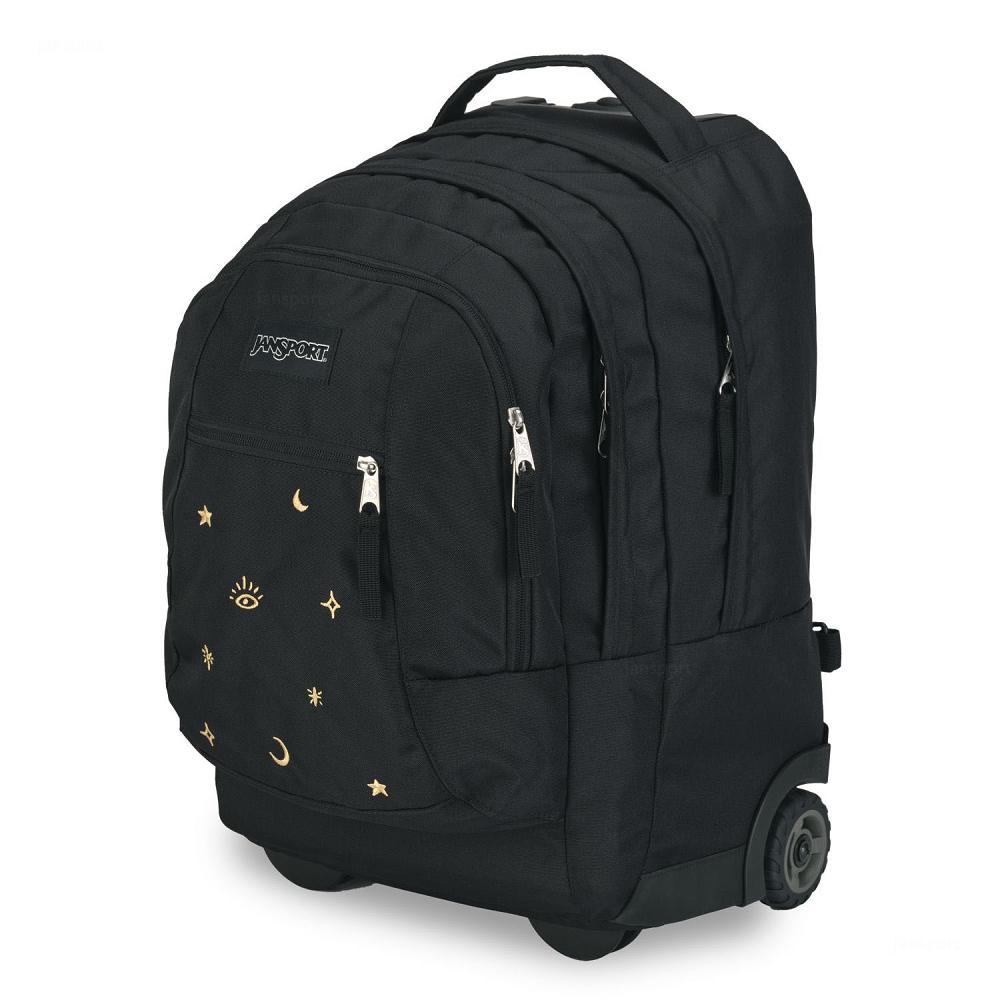 Black JanSport Driver 8 Rolling Backpacks | IL_JS425