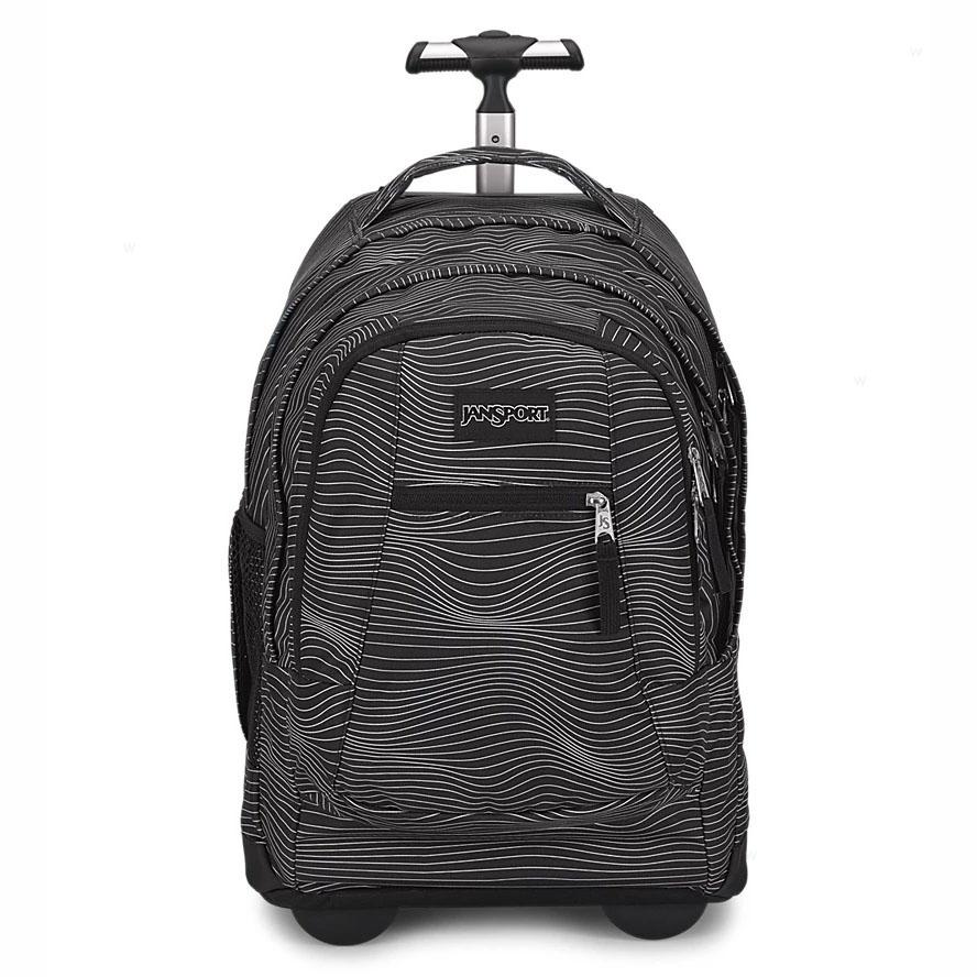 Black JanSport Driver 8 Rolling Laptop Backpacks | IL_JS067