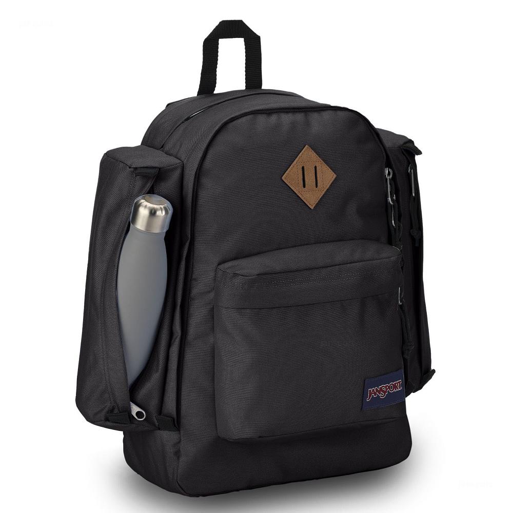 Black JanSport Field Pack Laptop Backpacks | IL_JS297