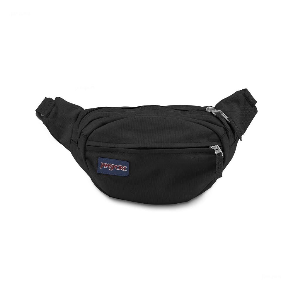 Black JanSport Fifth Avenue Waistpack | IL_JS458