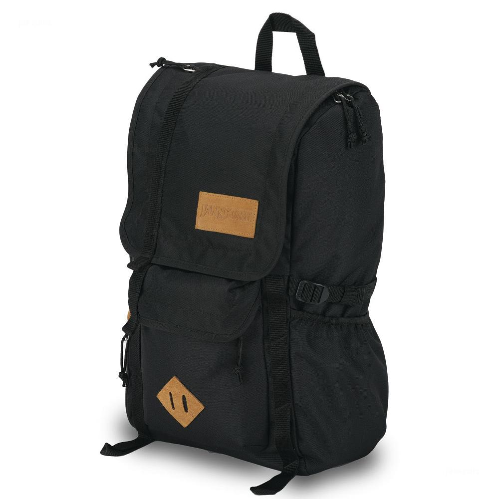 Black JanSport Hatchet Laptop Backpacks | IL_JS421