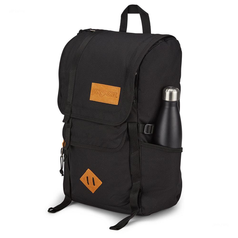 Black JanSport Hatchet Laptop Backpacks | IL_JS421