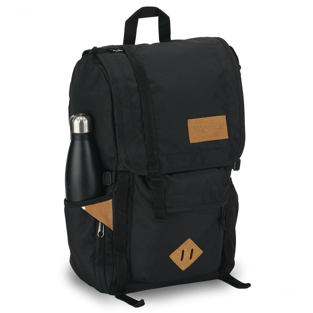 Black JanSport Hatchet Laptop Backpacks | IL_JS421