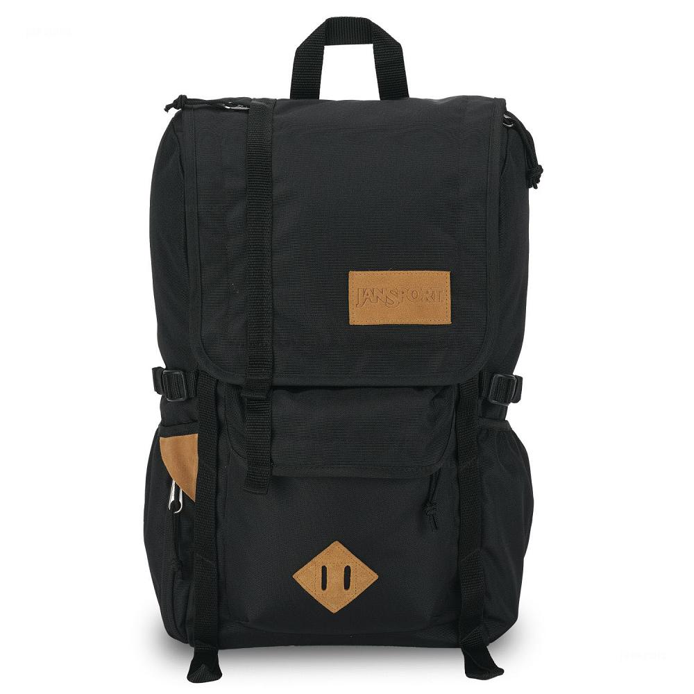 Black JanSport Hatchet Laptop Backpacks | IL_JS421