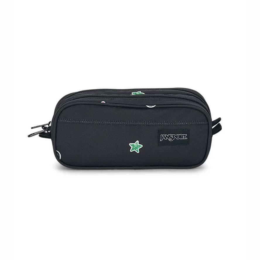 Black JanSport Large Accessory Pouch Pencil Cases | IL_JS320