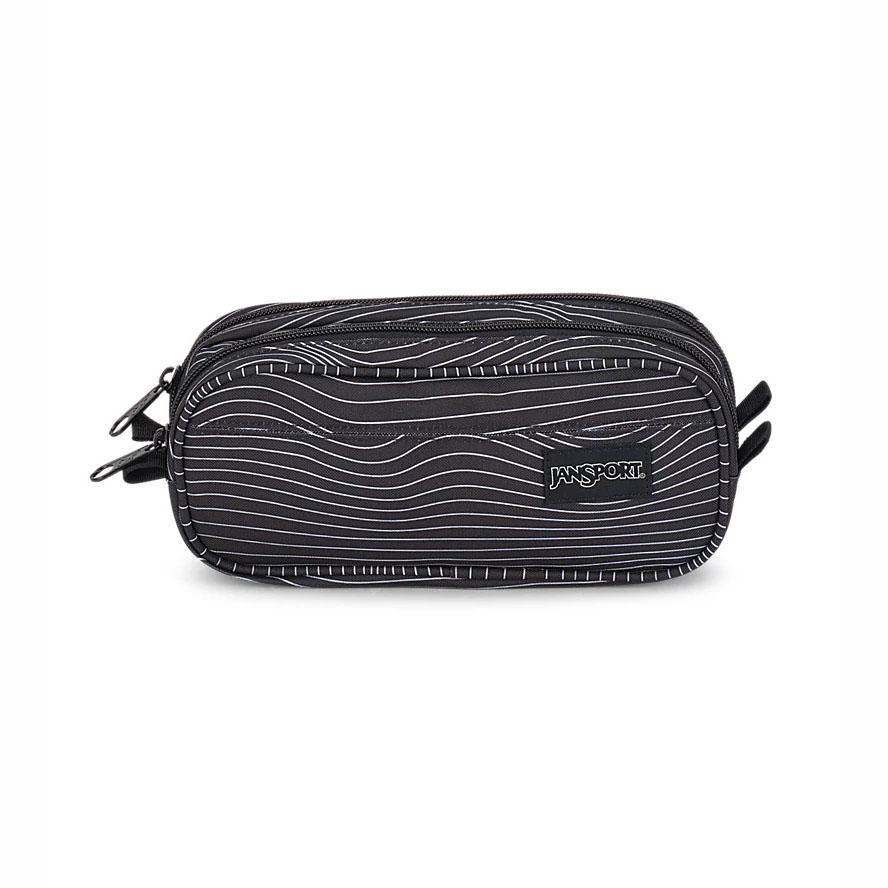 Black JanSport Large Accessory Pouch Pencil Cases | IL_JS467